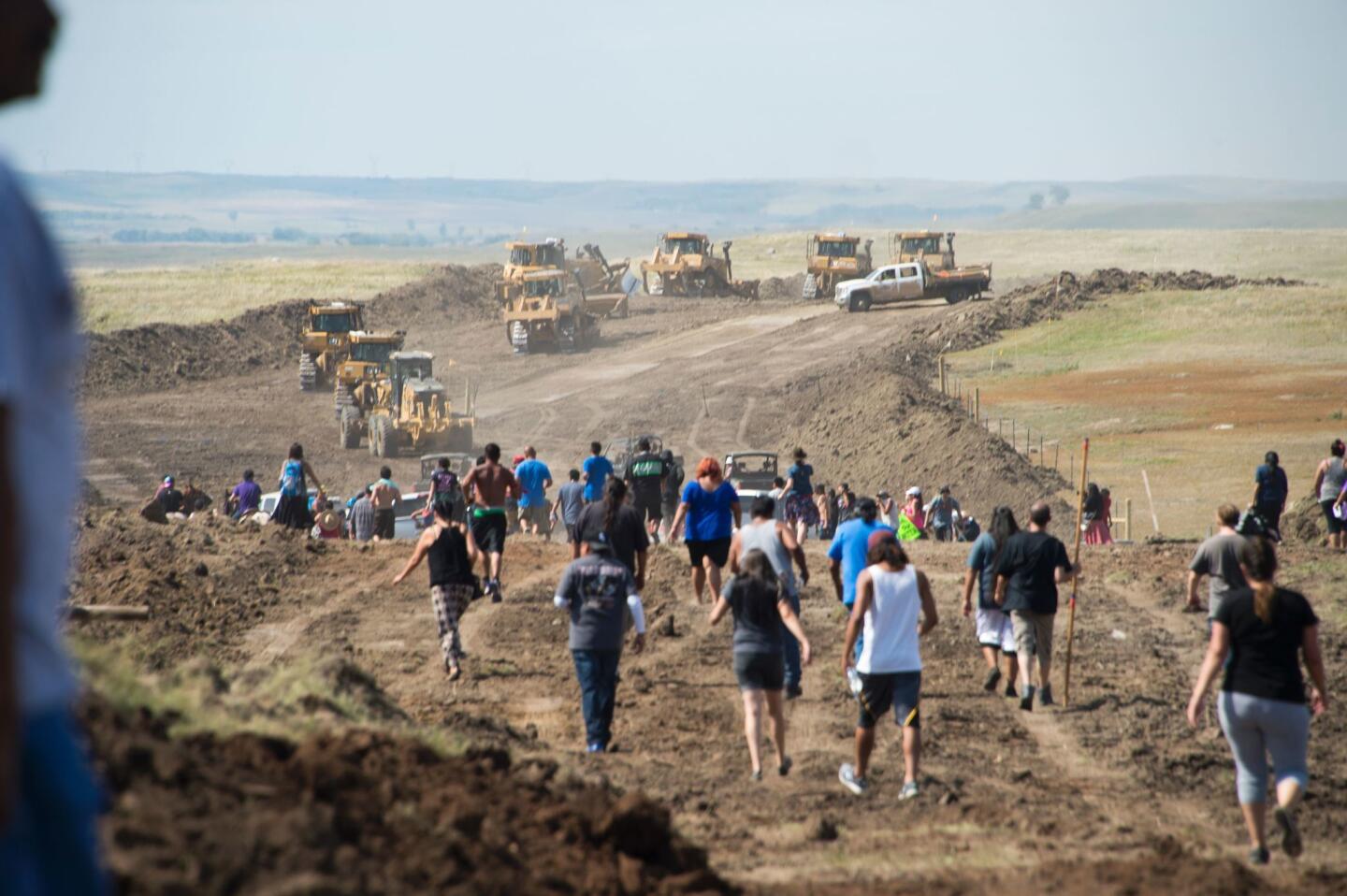 Protests against the Dakota Access oil pipeline