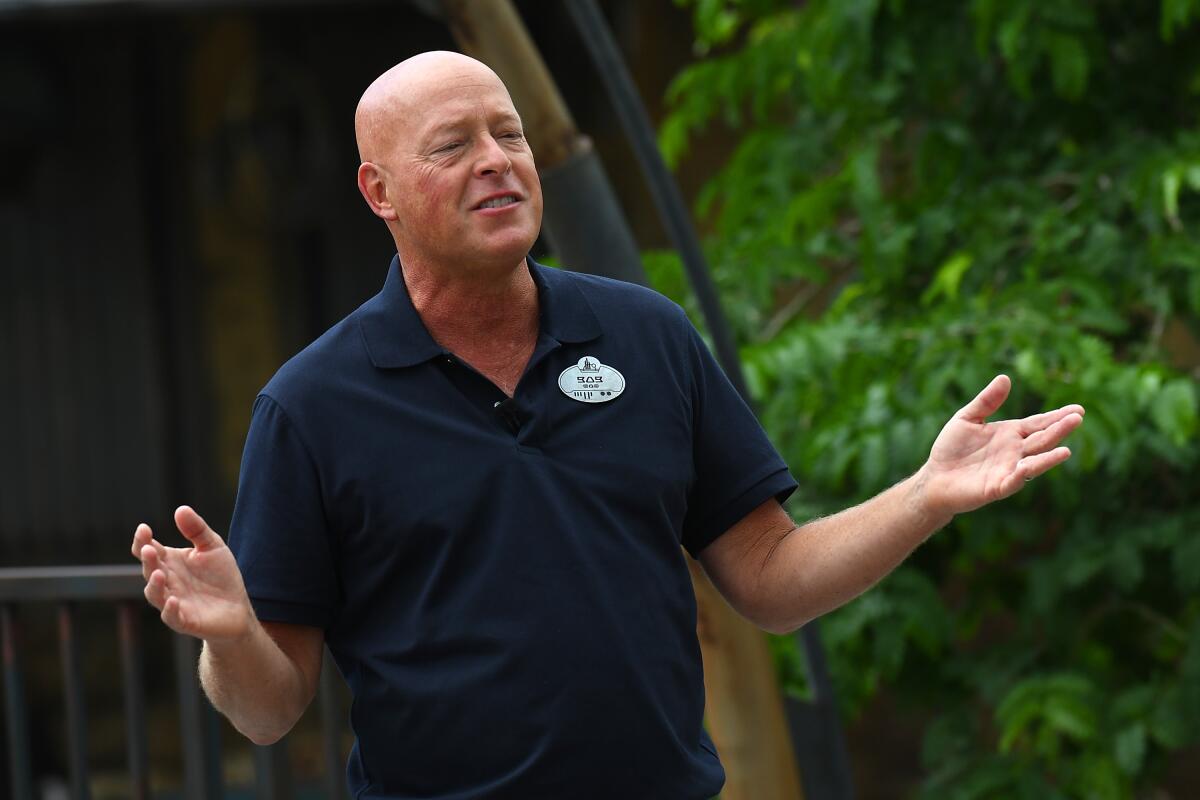 Newly named chief executive officer of the Walt Disney Company, Bob Chapek.