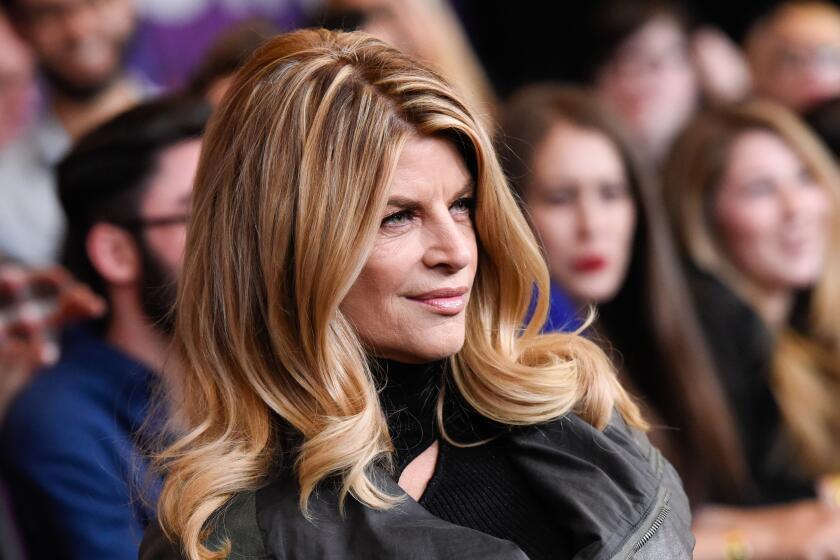 Kirstie Alley attends the premiere of the fourth season of HBO's "Girls" in 2015.