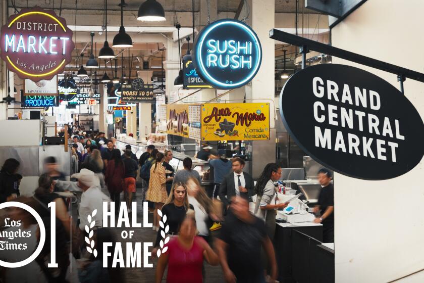 Grand Central Market and its bustling food community