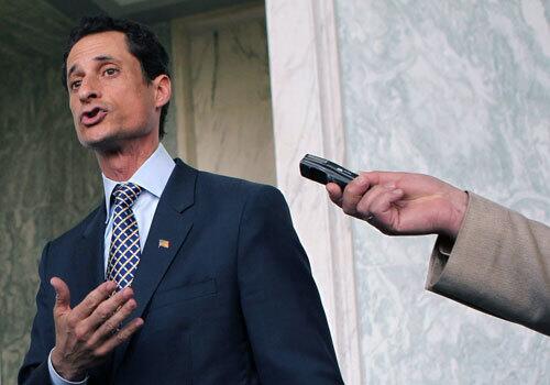 The career of U.S. Rep. Anthony Weiner (D-N.Y.) was tarnished after accusations that he sent a lewd photo tweet from his Twitter account to a female college student in Seattle. His troubles didn't end there -- Weiner held a news conference after a conservative website posted new photos of the Queens Democrat without a shirt, and after another website claimed to have sexually explicit messages sent to a woman from Weiner's Facebook account. Weiner admitted at the news conference that he'd sent the lewd Twitter photo to the college student.