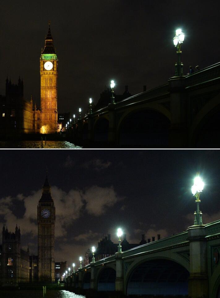 Earth Hour in Britain