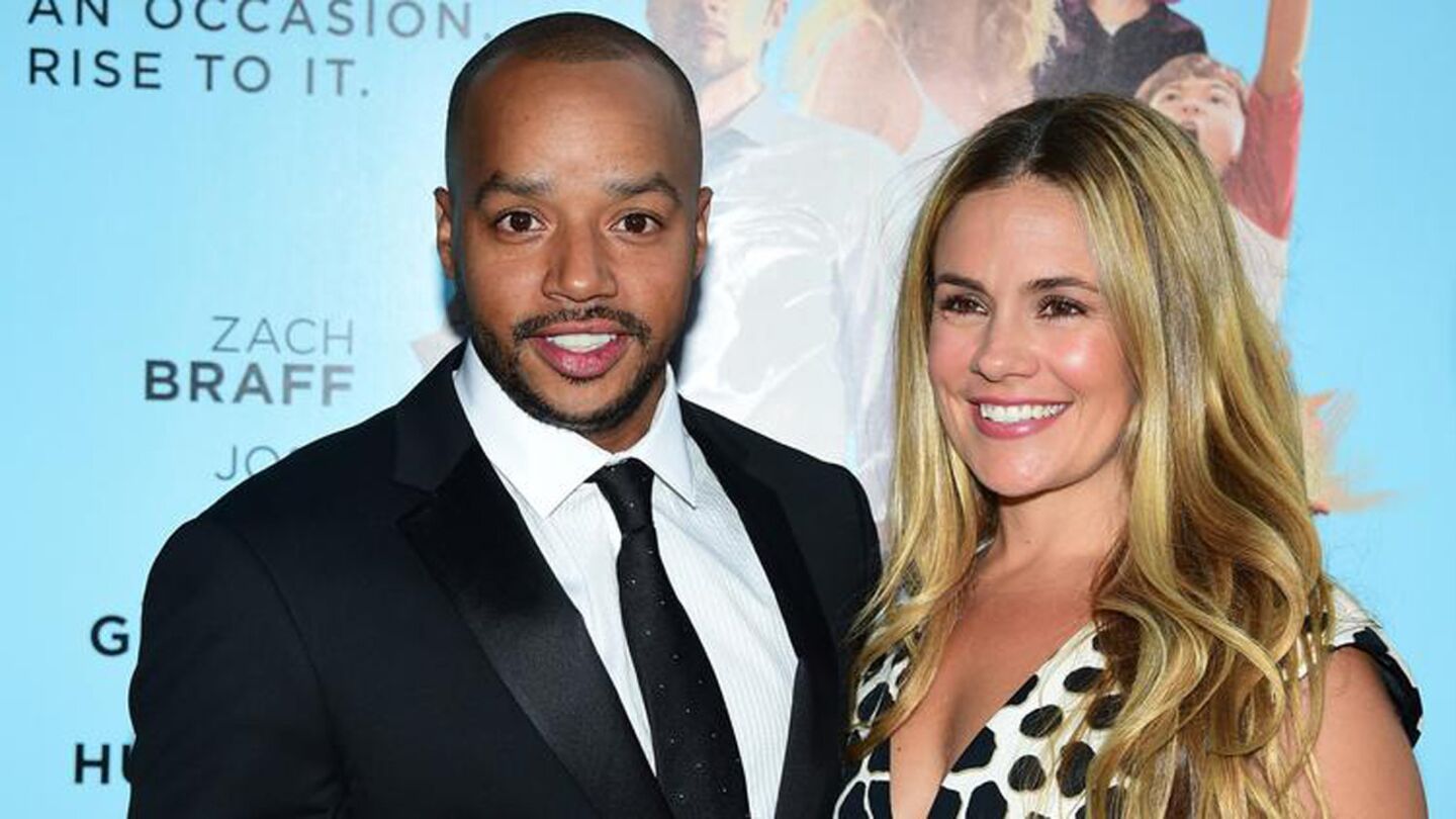Hollywood baby boom |Donald Faison and CaCee Cobb