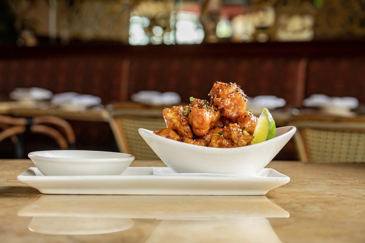 Korean fried cauliflower