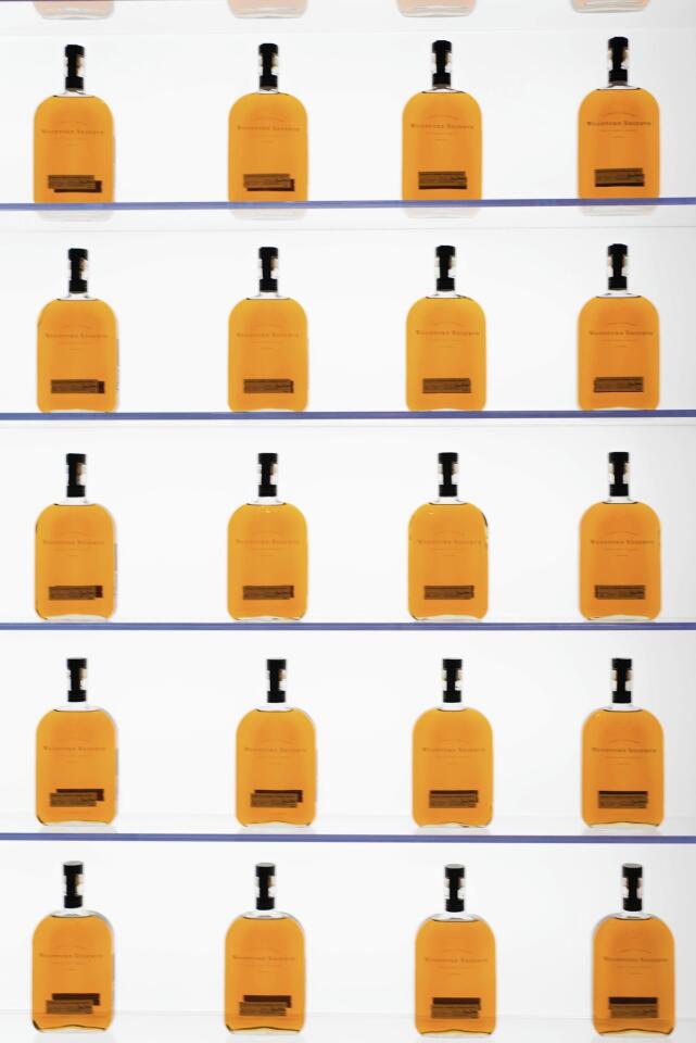 Bourbon bottles
