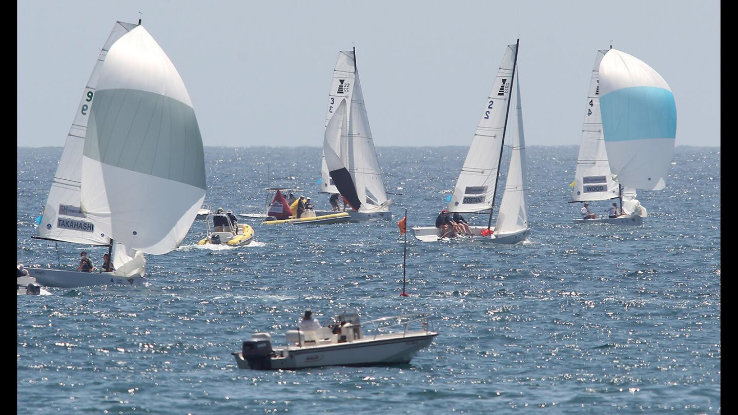 Governor's Cup Races Close in a Breeze