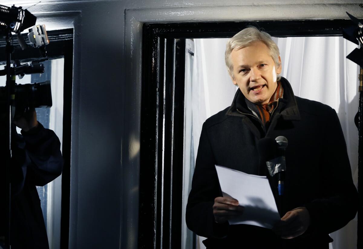 Julian Assange, fundador de WikiLeaks. (AP Foto/Kirsty Wigglesworth, File)