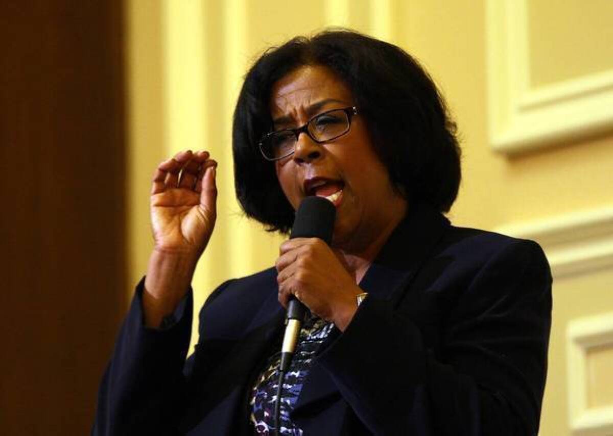 Los Angeles mayoral candidate Jan Perry lost her downtown L.A. council district because of a feud with council President Herb Wesson.