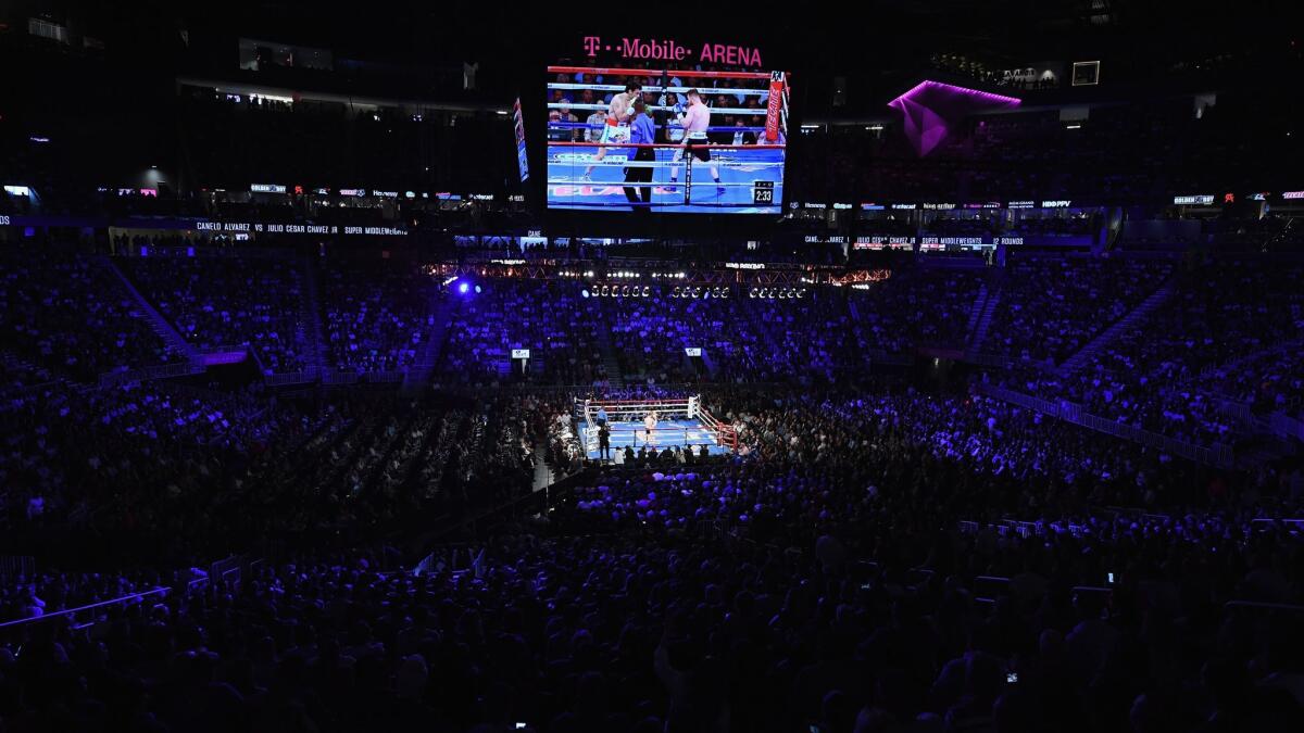 T-Mobile Arena in Las Vegas will host Floyd Mayweather Jr.-Conor McGregor on Aug. 26 and Canelo Alvarez-Gennady Golovkin on Sept. 16.