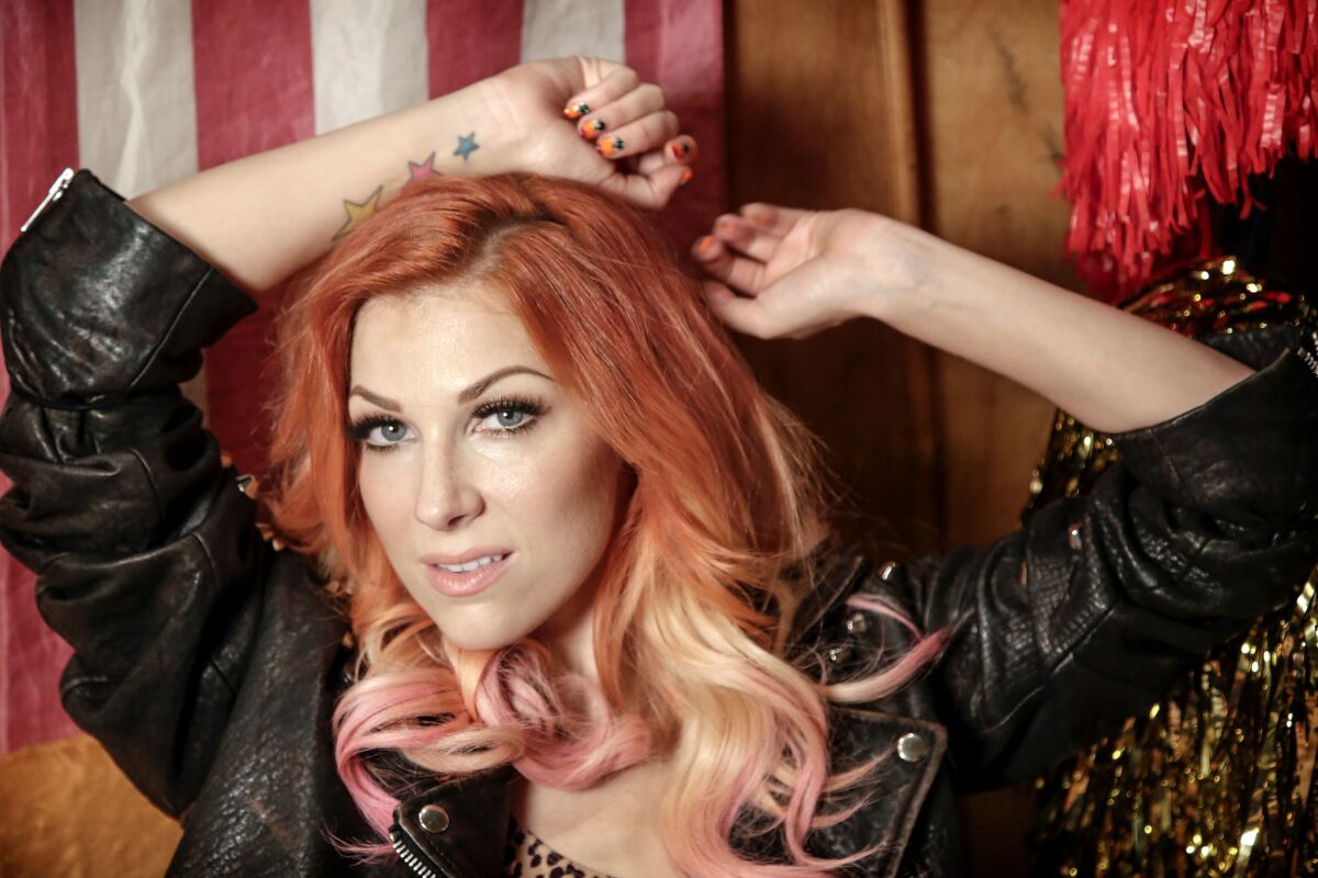 "A lot of times, if you're not getting inspiration right away, we'll listen to stuff to get inspired," said songwriter Bonnie McKee. "In all the rooms I'm working in now, people are much more self-conscious about that."