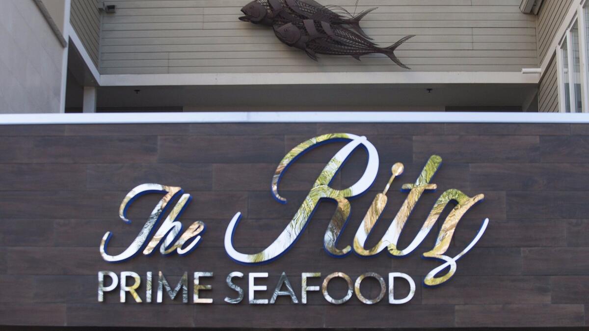 The Ritz Prime Seafood is closing its location along Mariners' Mile in Newport Beach.