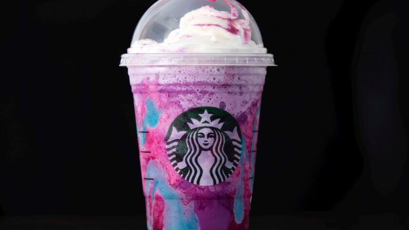 The Starbucks Unicorn Frappuccino dominated social media.