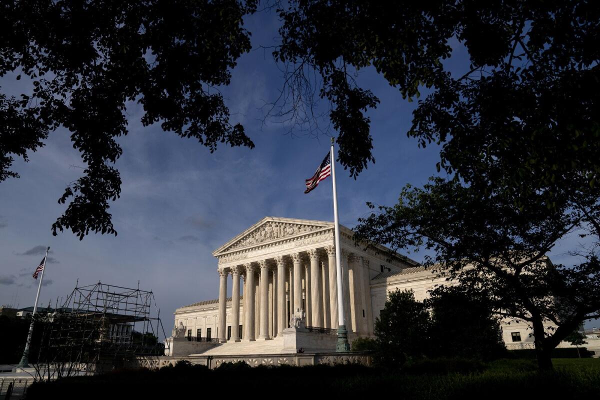 The U.S. Supreme Court in Washington, D.C.