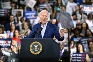 El presidente estadounidense Joe Biden habla durante un mitin de campa?a en Raleigh, Carolina del Norte, el viernes 28 de junio de 2024. (AP Foto/Matt Kelley)