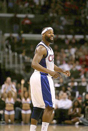 Clippers point guard Baron Davis had plenty to smile about Monday night -- 25 points, 10 assists and nine rebounds.