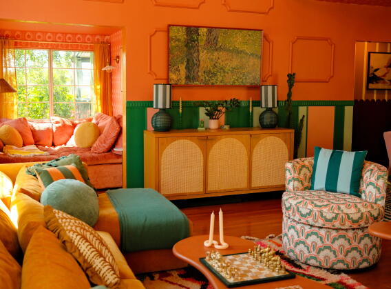 Inside 'The Maximalist' designer Dani Dazey's colorful home - Los ...