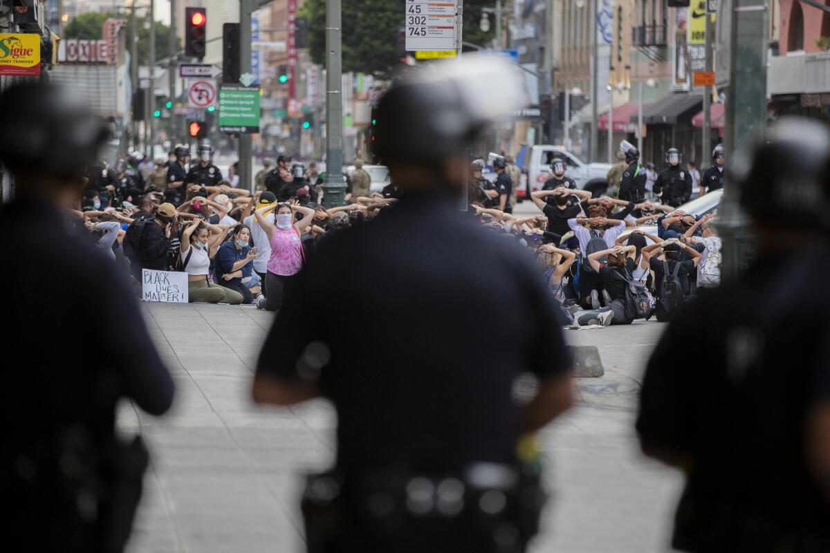 LAPD arrests