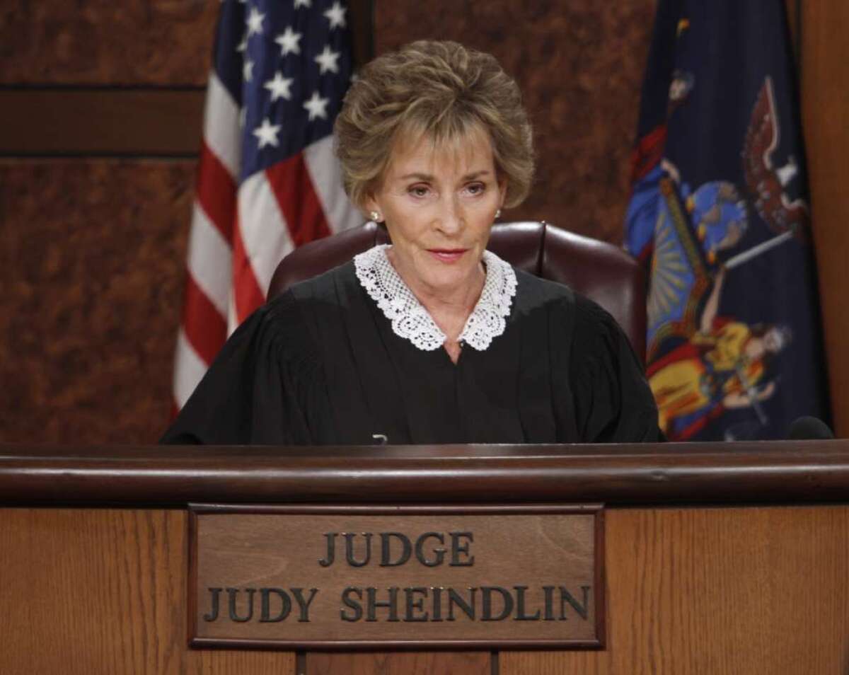 Judge Judy Sheindlin rules, salary-wise, from her TV bench.