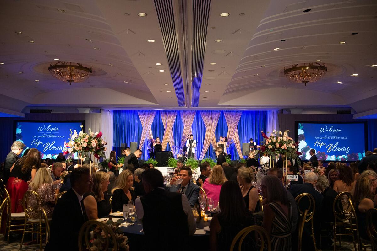 About 350 people attended the Father Joe's gala at the US Grant.