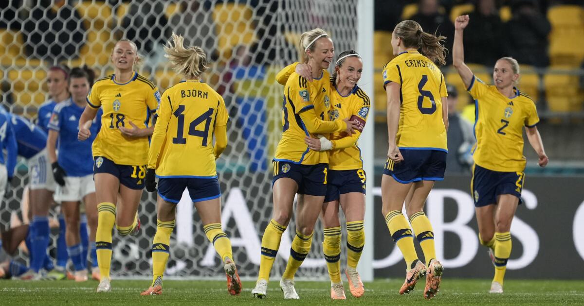 La Svezia approda agli ottavi del Mondiale battendo l’Italia 5-0 con doppietta di Ilestedt