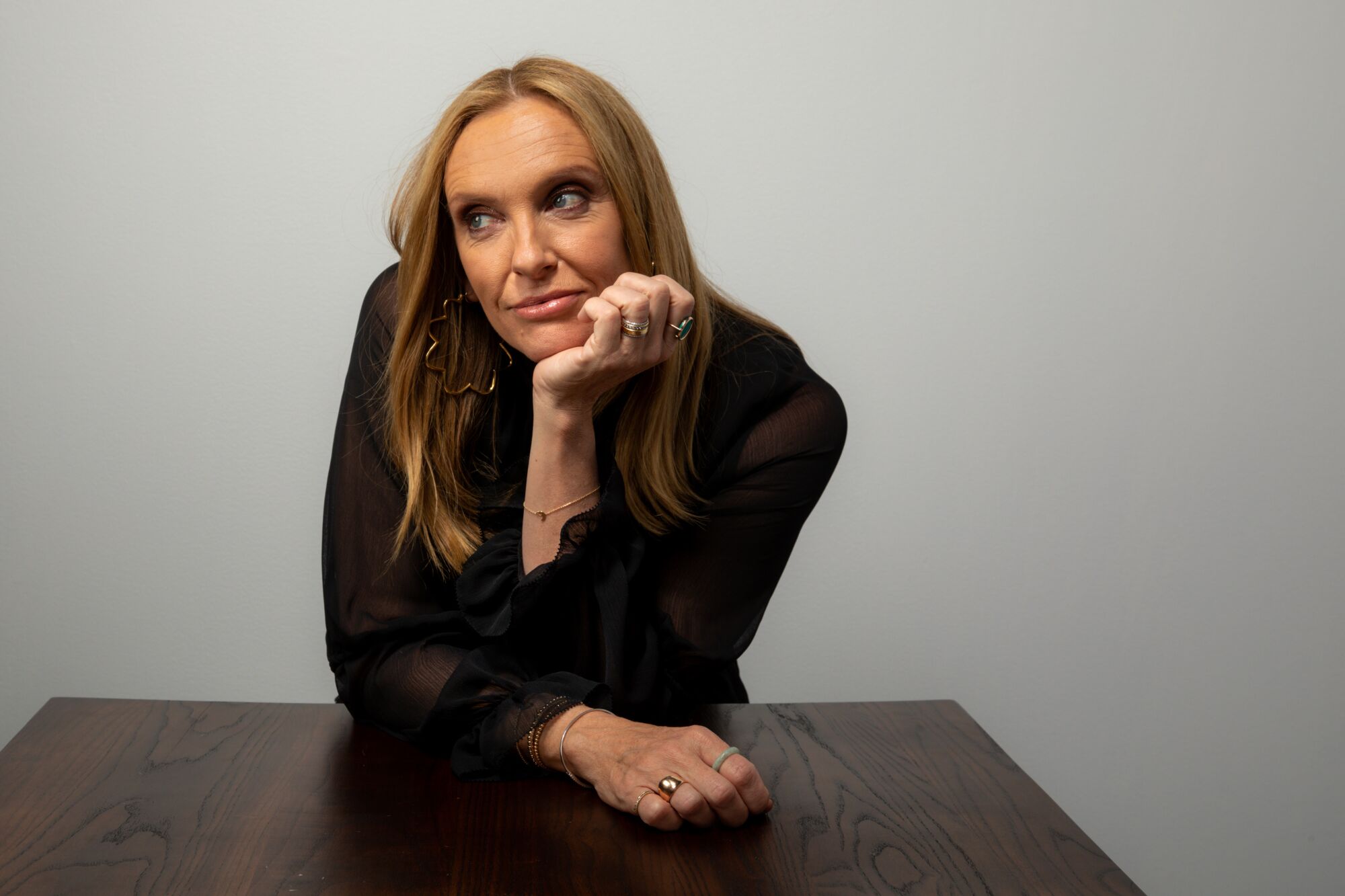 Toni Collette of “Dream Horse,” photographed in the L.A. Times Studio at the Sundance Film Festival.