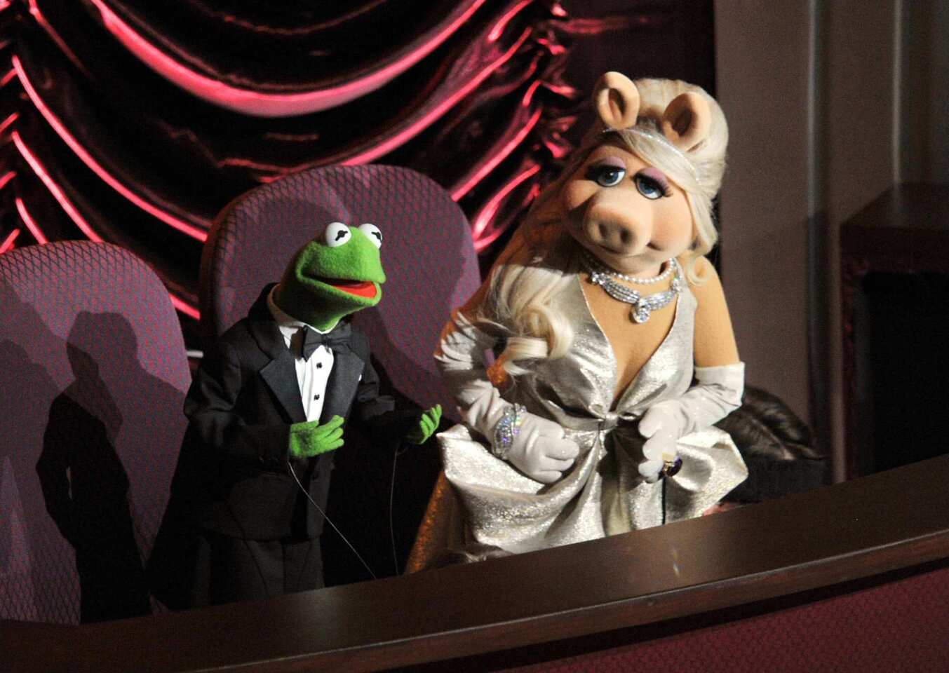 Among the most memorable men (and amphibians) at last night's Academy Awards were a Brooks Brothers wearing Kermit the Frog.