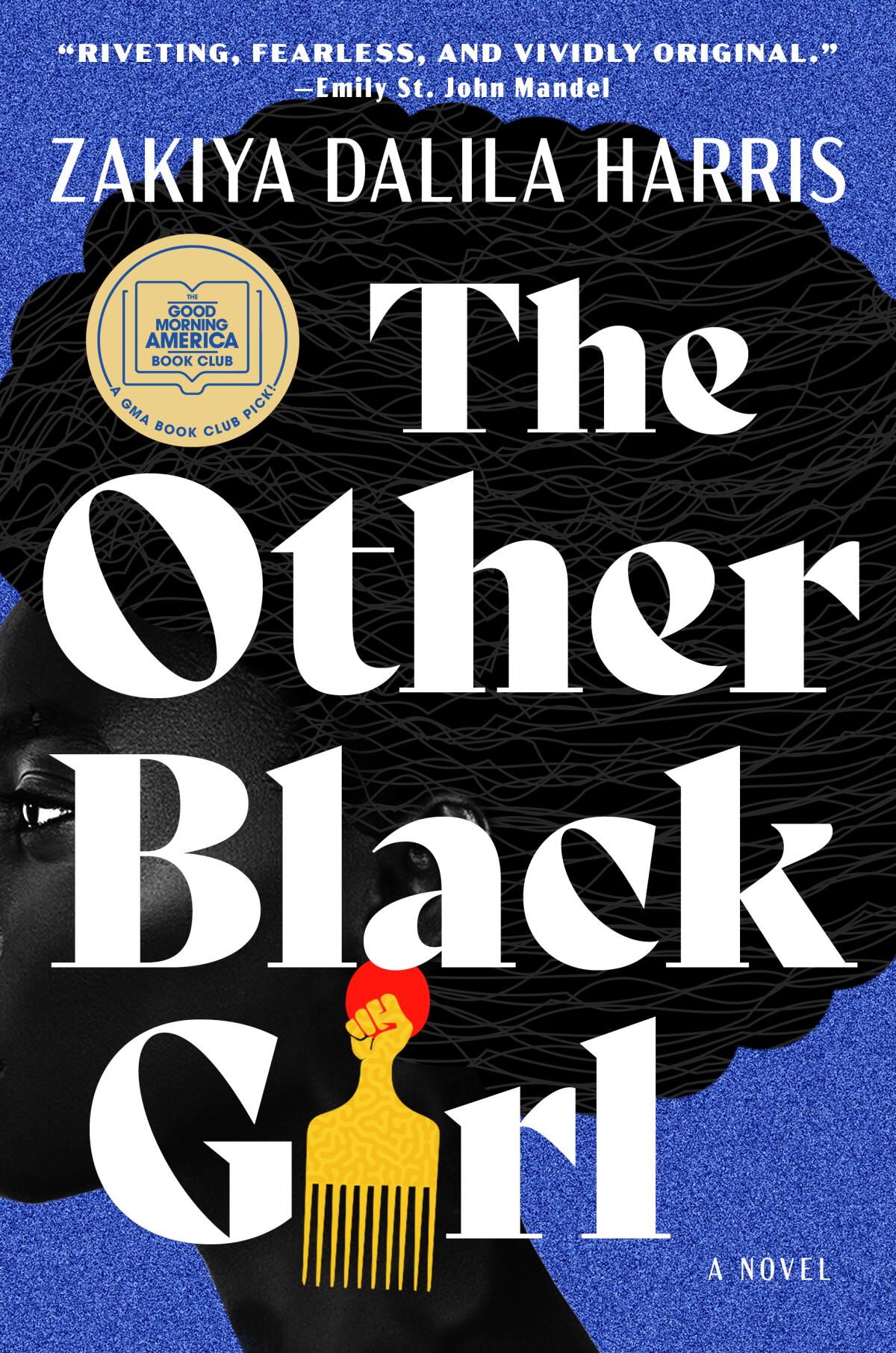 This cover image released by Atria shows "The Other Black Girl," a novel by Zakiya Dalila Harris. (Atria via AP)