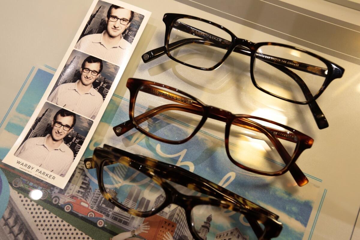 Eyewear company Warby Parker gives a pair of glasses to a person in need for every pair sold.