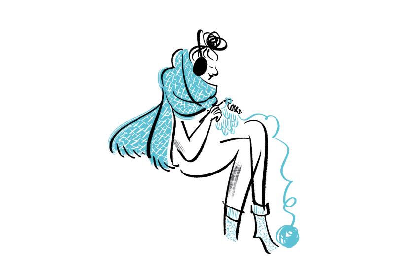 Illustration for Ingrid Schmidt's Home story on 10 activities for cooped up fashionistas.