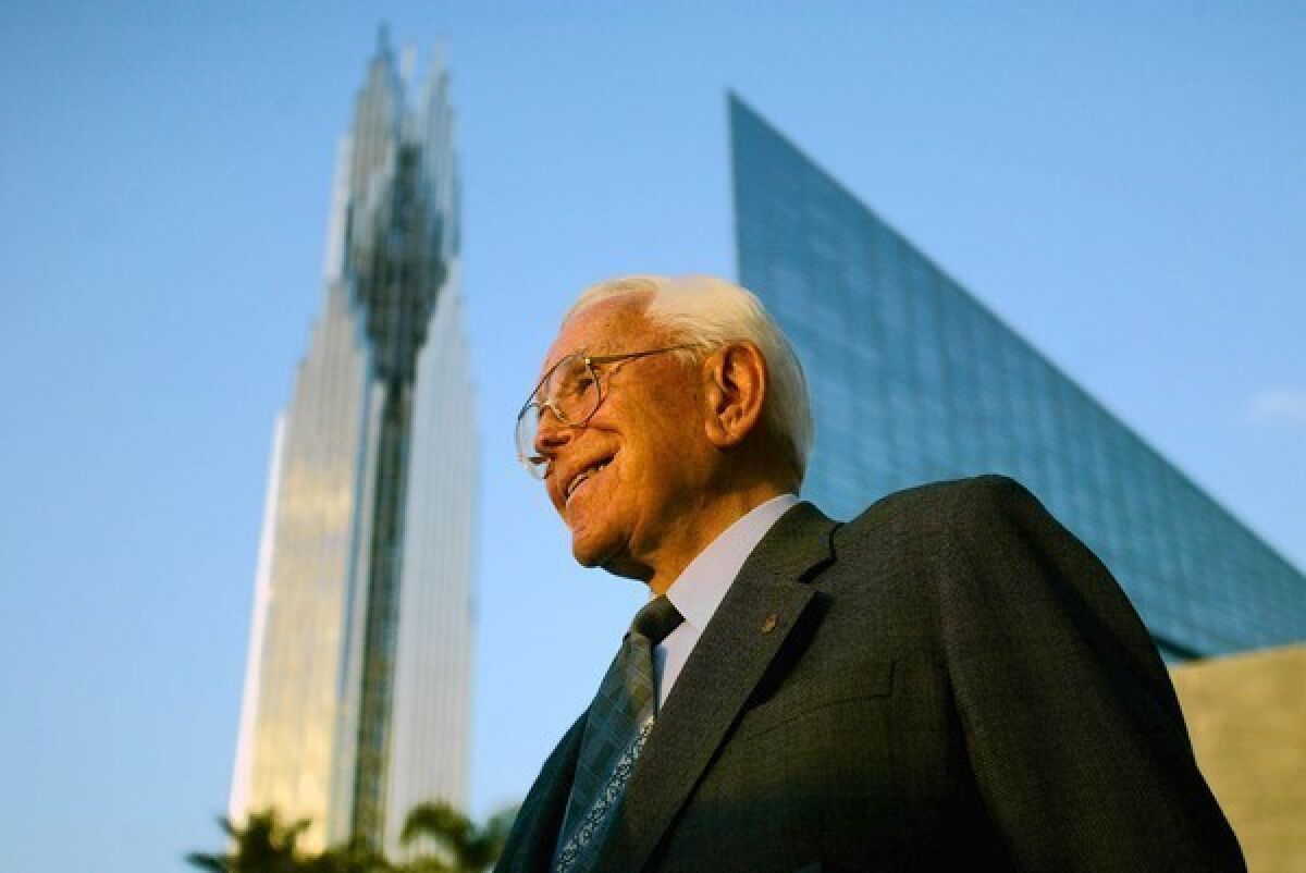 The Rev. Robert H. Schuller, who died in 2015, founded Crystal Cathedral Ministries in 1955.
