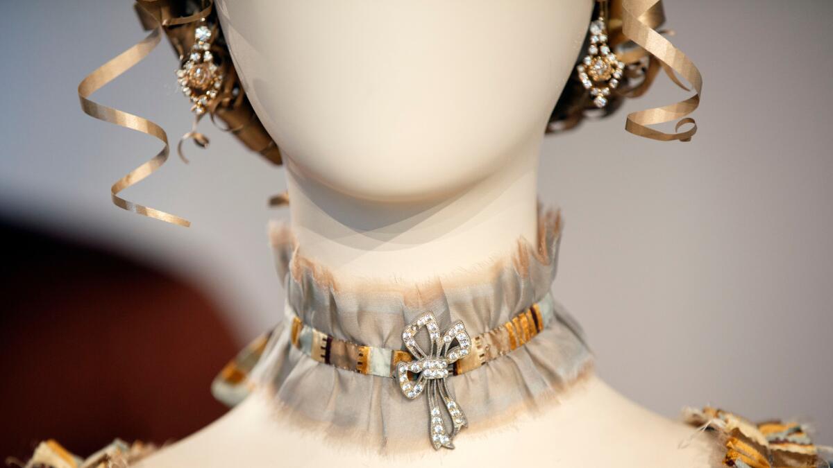 Detail of jewelry from Terry Dresbach's costume design for "Outlander."