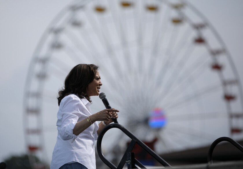 Sen. Kamala Harris in Iowa
