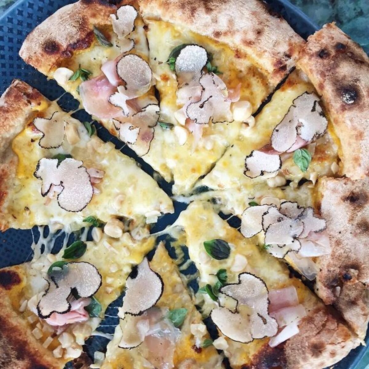 Il Dandy's Buongustaia Pizza is made with a house pumpkin puree.