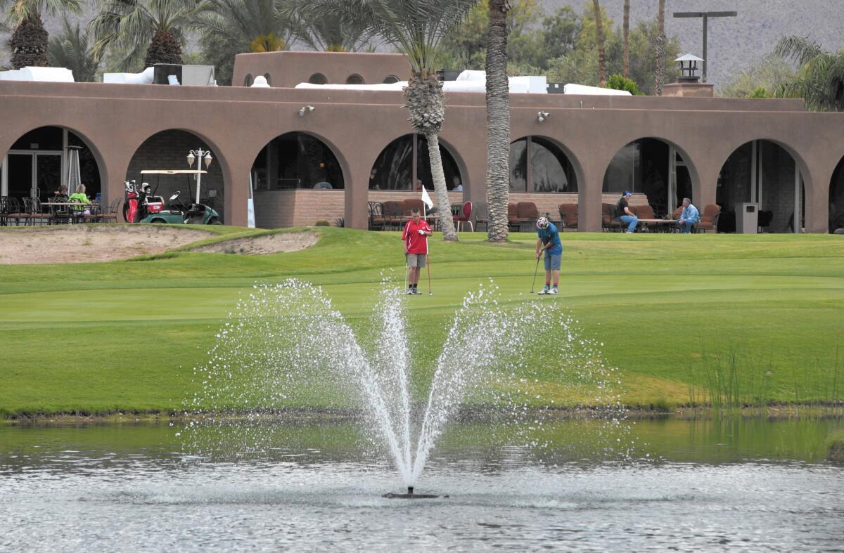 Less than one-third of the water pumped from the Borrego Springs aquifer supplies golf courses, resorts and residents. Farming uses 70% to 80%.