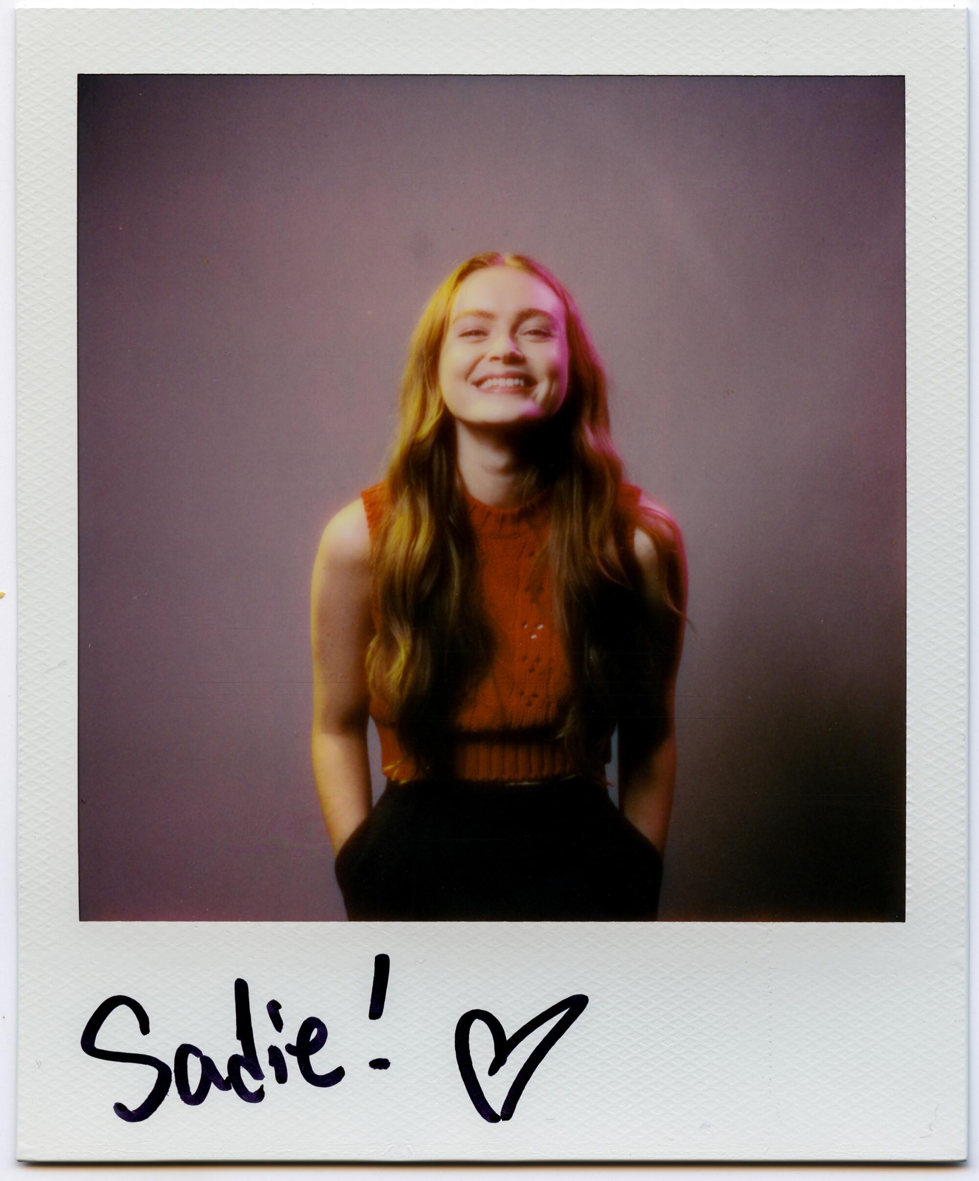 Sadie Sink of "The Whale"