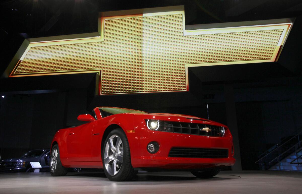 Chevrolet will replace this current model Camaro with a newly designed car later this year. The next Camaro will share just two small parts with this model.