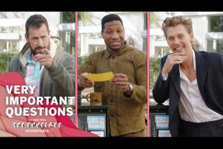 Austin Butler, Jonathan Majors and Adam Sandler answer the most Very Important Questions
