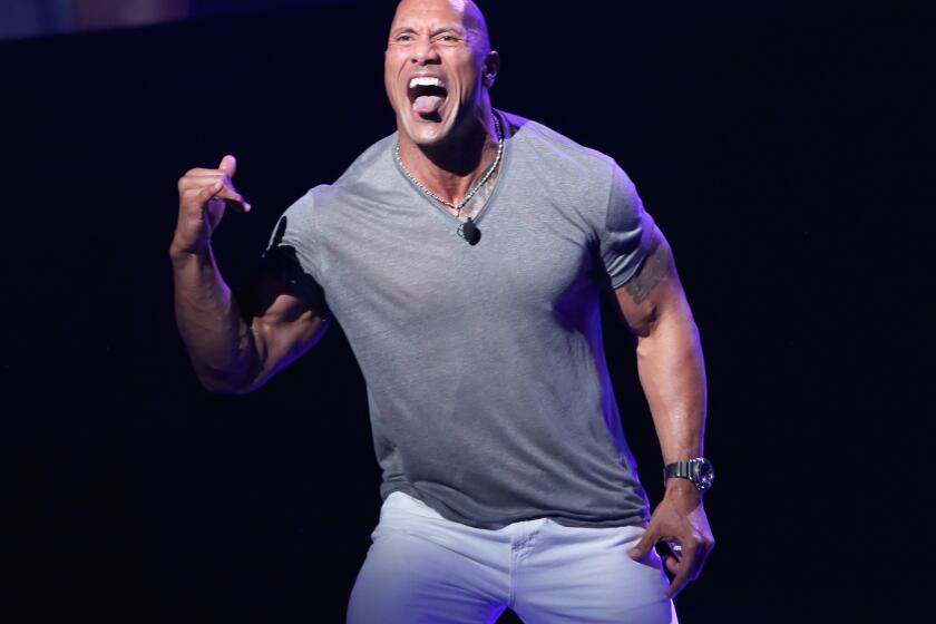 Dwayne Johnson voices a demigod named Maui in "Moana."