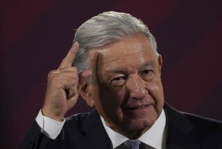 El presidente mexicano Andrés Manuel López Obrador en Ciudad de México, el 28 de febrero de 2023. (Foto AP /Marco Ugarte)