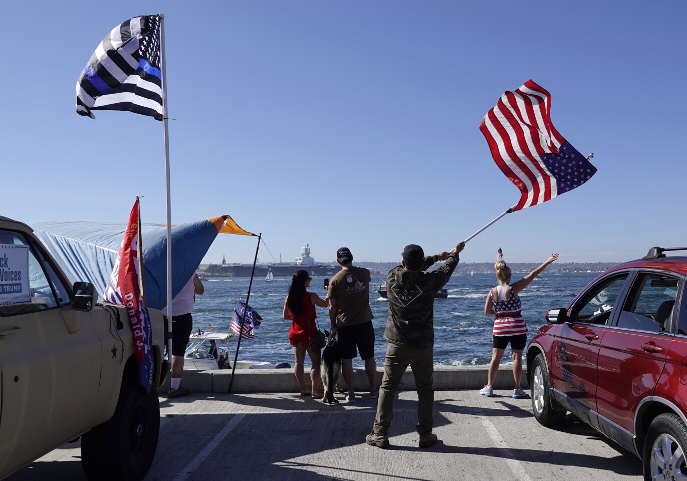 Photos Trump Boat Parade The San Diego UnionTribune