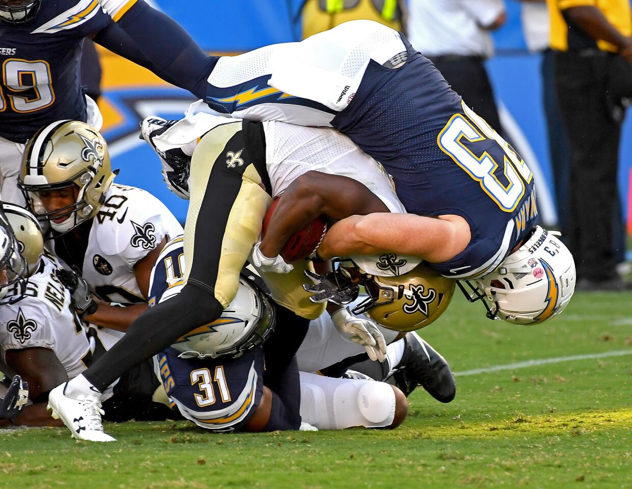 Chargers vs. Saints