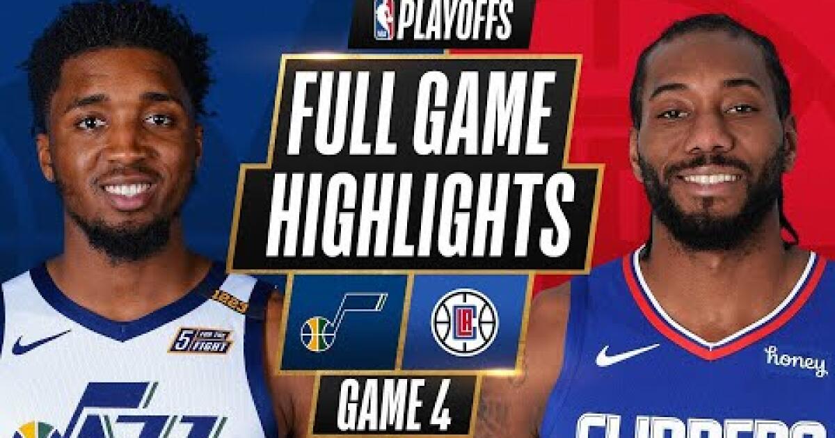 Clippers vs. Jazz Game 4 highlights