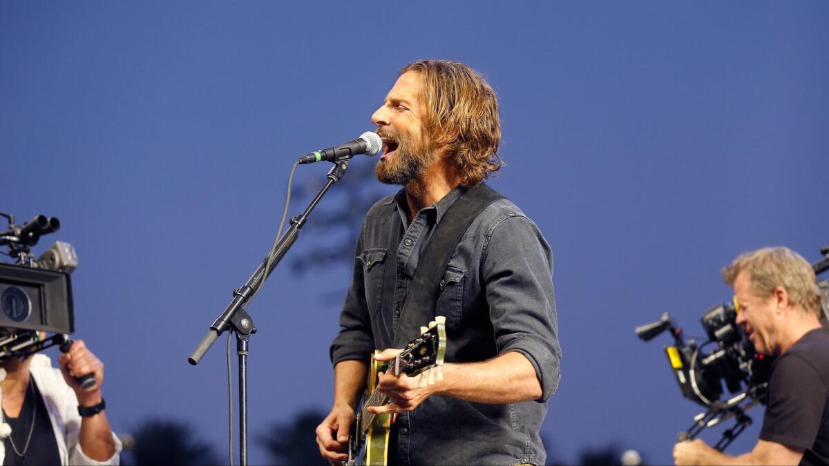 Director-writer-actor Bradley Cooper and his crew film a shot intended for his forthcoming remake of "A Star Is Born" while at Stagecoach.