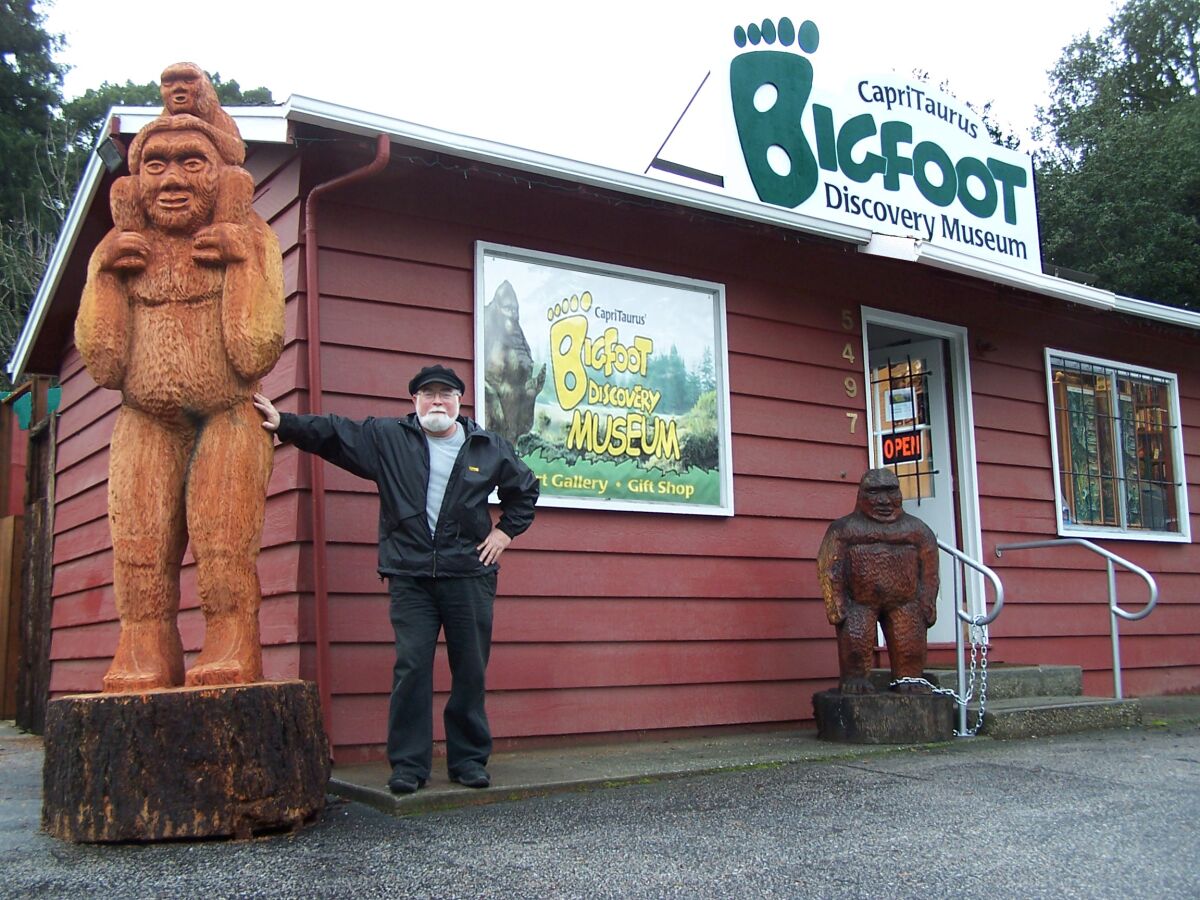 Deputies responded to the Bigfoot Discovery Museum in Felton, Calif. after the owner reported a statue had been stolen.
