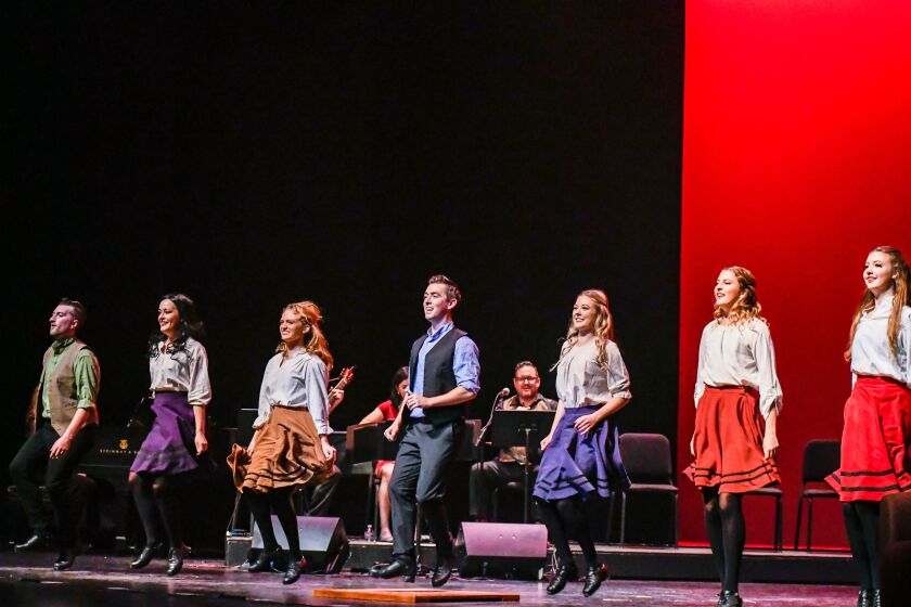 The Kerry Dance Troupe performs in Kerry Irish Production's "An Irish Christmas."