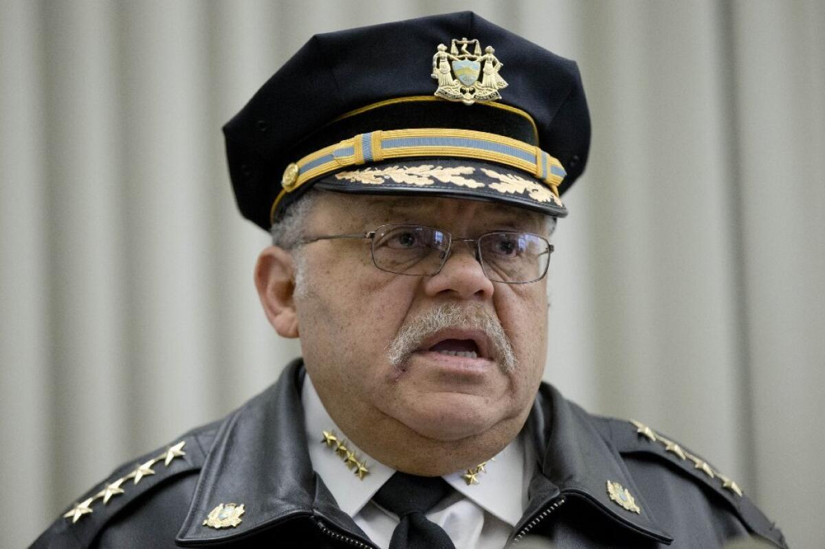 Philadelphia Police Commissioner Charles Ramsey, above, asked the U.S. Department of Justice in 2013 to look into an increase in fatal shootings by the city's officers.
