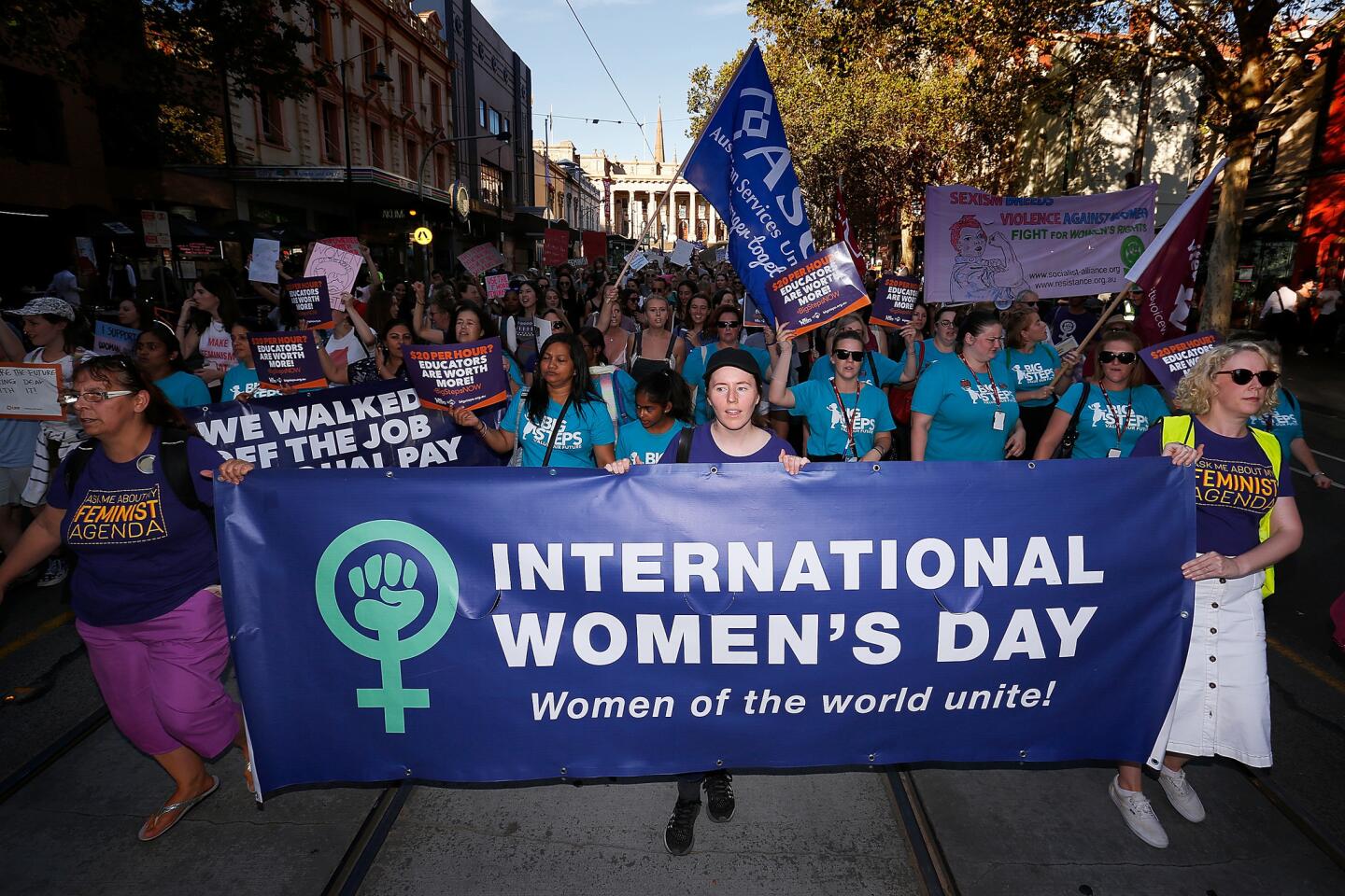 International Women's Day in Australia