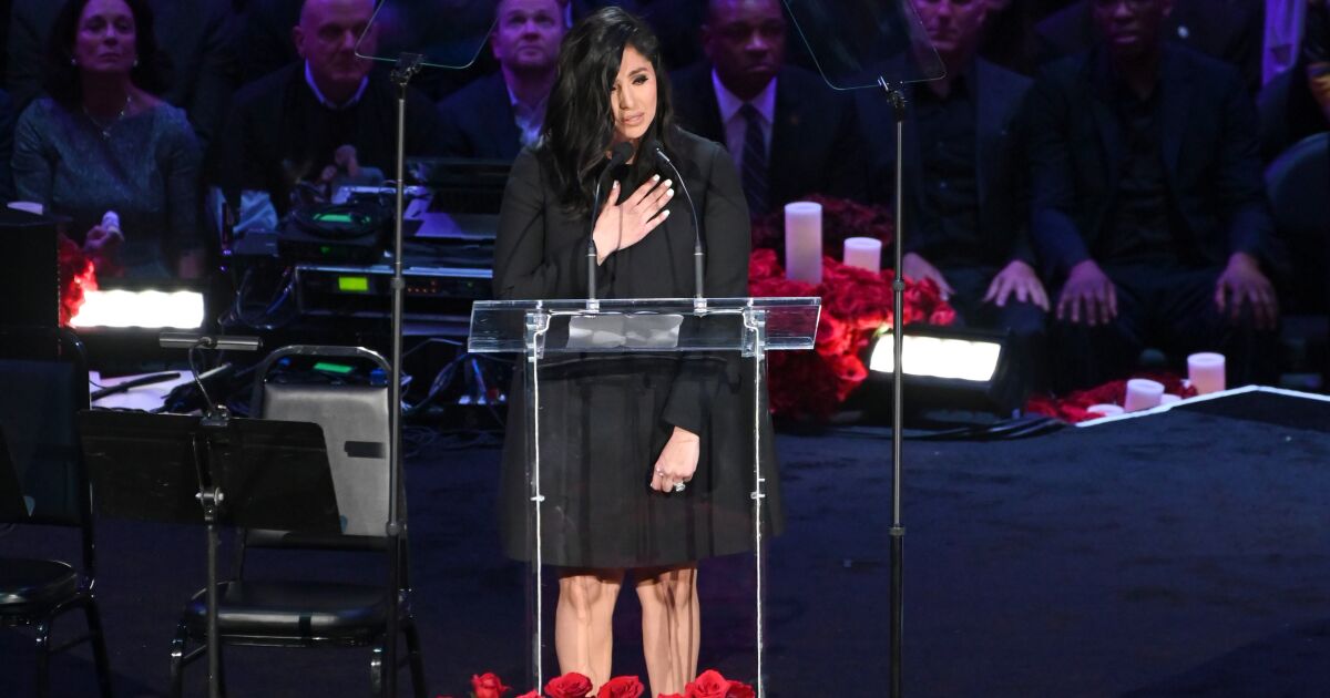 Kobe Bryant memorial: Read Vanessa Bryant’s emotional speech about her daughter Gianna