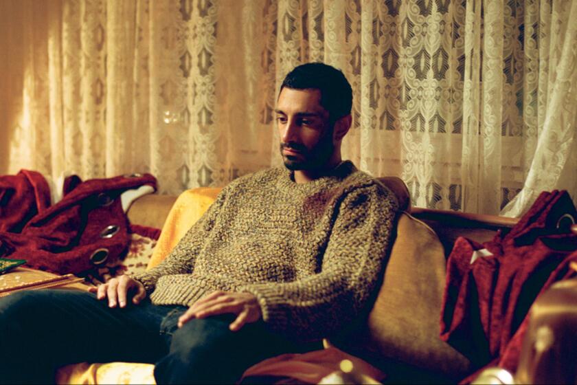 A British-Asian man (Riz Ahmed) in "The Long Goodbye," one of 2022's Oscar-nominated live-action short films.