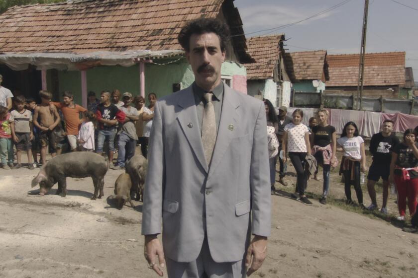 Sacha Baron Cohen in "Borat Subsequent Moviefilm," a sequel to his 2006 comedy, "Borat."